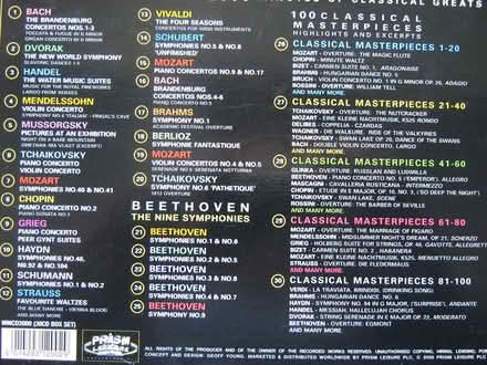 Photo of free CLASSICAL MUSIC CDs BOX SET (cwmbran, ty coch) #3