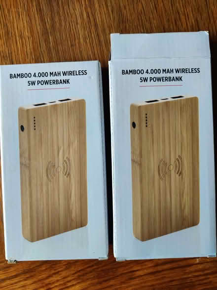 Photo of free 2x bamboo powerbanks (Cogges OX28) #2