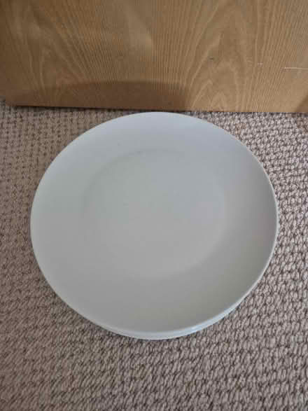 Photo of free 8 x white dinner plates (Tunbridge Wells) #2