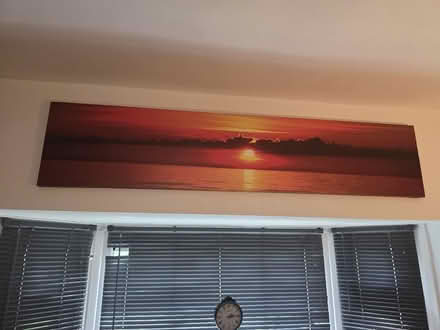 Photo of free 5ft long canvas picture (Wood Top BB4) #1