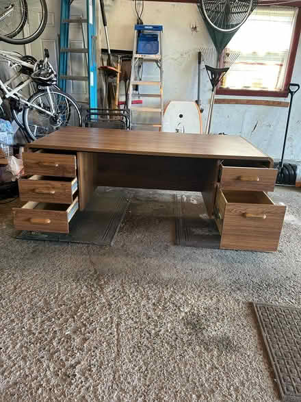 Photo of free Sturdy Office Desk (Onondaga Hill) #2