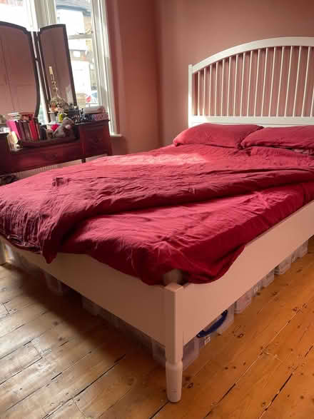 Photo of free king-size bed frame ikea (E17) #4