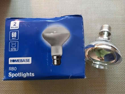 Photo of free 60W Spotlight bulb R80 (West Yatton SN14) #1