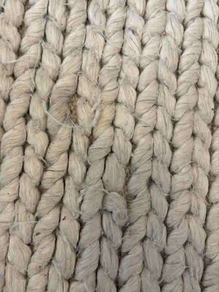 Photo of free Cream wool rug (Richmond) #4