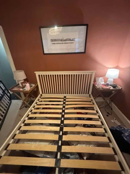 Photo of free Wooden Bed Frame (E15) #2