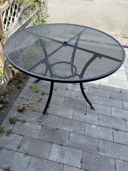 Photo of free Outdoor Mesh Table (Goldsworth Park Woking) #1
