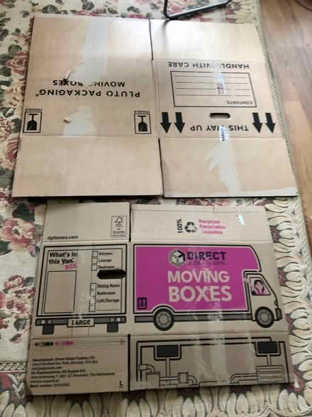 Photo of free Moving boxes (SE13 Deptford) #1