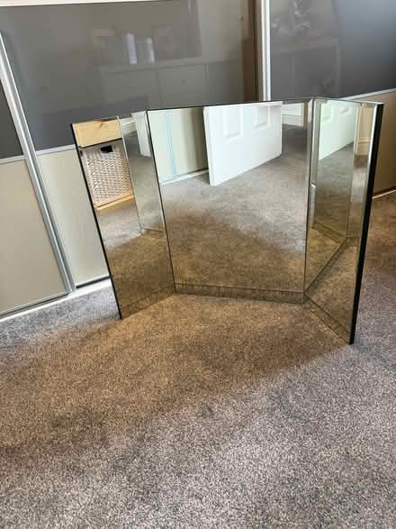 Photo of free Dressing table fold away mirror (Webheath B97) #3