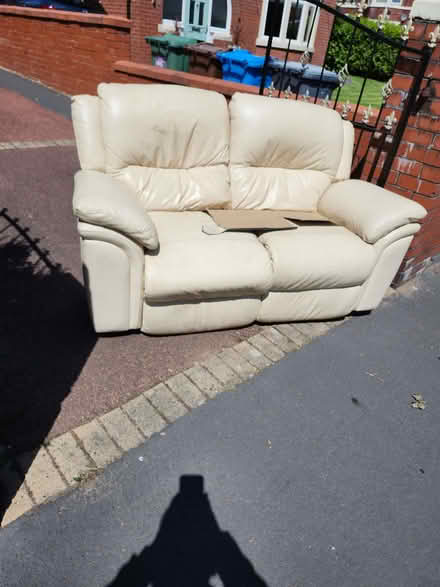 Photo of free Leather recliner cream (Fairhaven FY8) #1