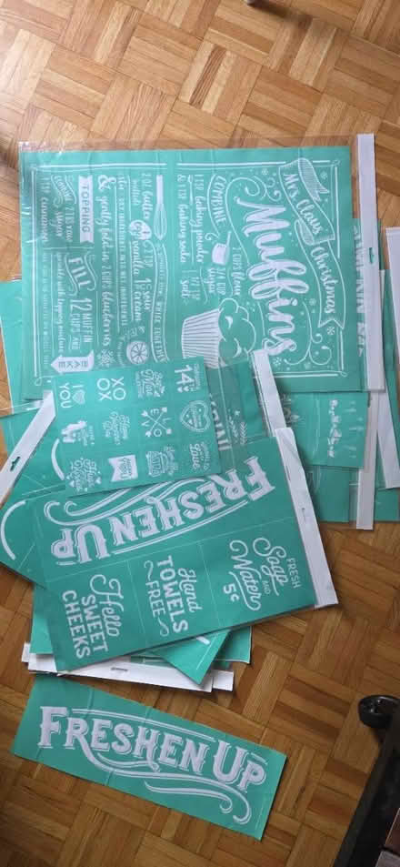 Photo of free Chalk couture stencils (Oakville) #1
