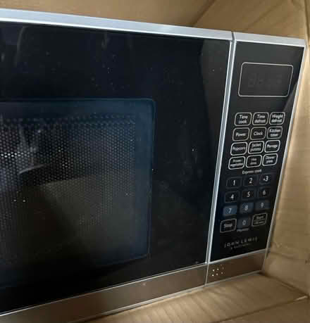 Photo of free John LEWIS microwave (Chalk Farm NW3) #1