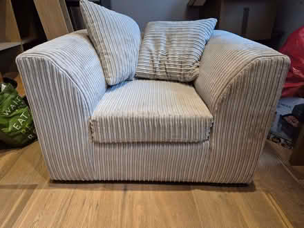 Photo of free Light grey Armchair (Bushey Village WD23) #2