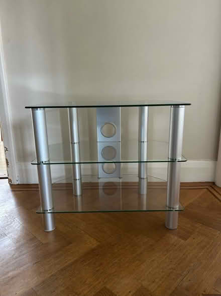 Photo of free Glass TV stand (CR2) #1