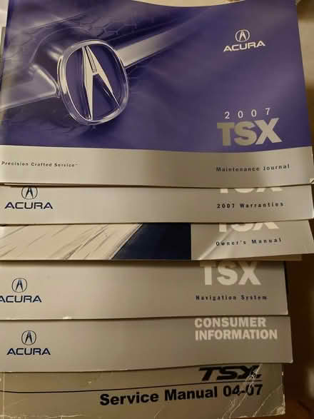 Photo of free Acura TSX 2007 tech manual+ (Lancaster) #2