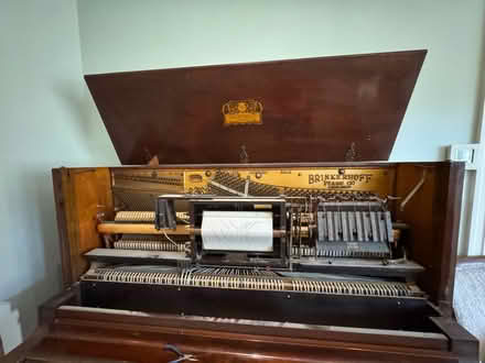 Photo of free Vintage Brinkerhoff Player Piano (Woodley Park) #2