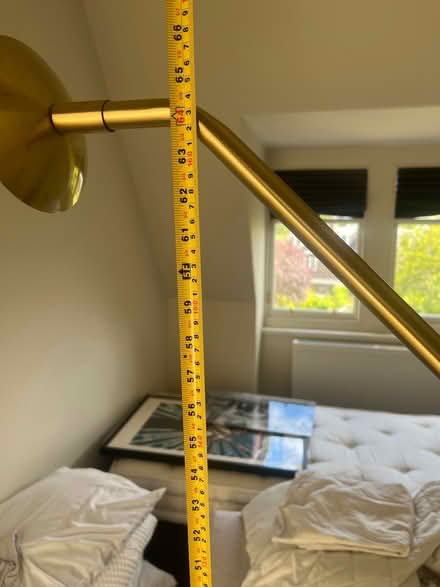 Photo of free Brass and marble standard lamp (Comely Bank EH4) #1