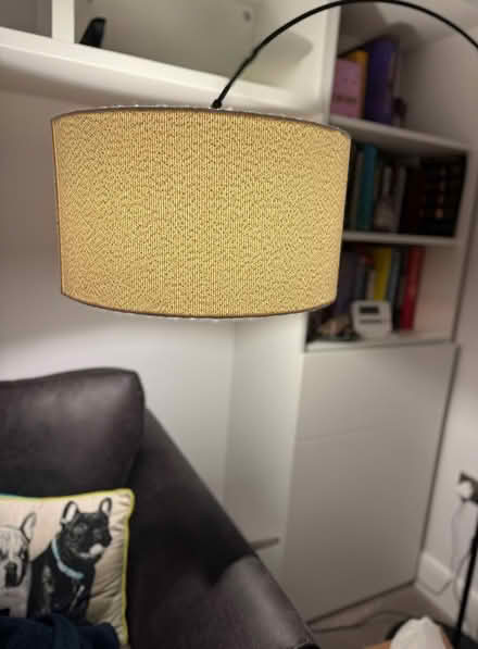 Photo of free Ivory lampshade (Corner Lane, Leigh) #2