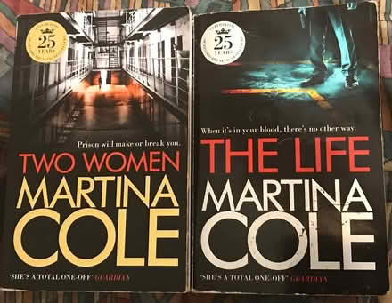 Photo of free 2 Martina Cole crime novels (Orrell, wigan, WN5) #1