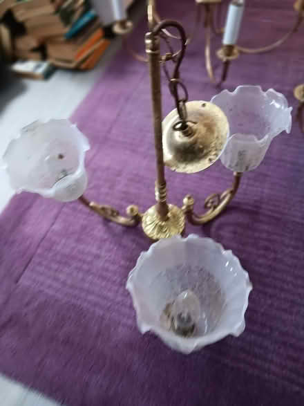 Photo of free Brass light fittings (Marlow SL7) #3