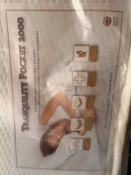 Photo of free NEW 6 ft WIDE MATTRESS (Scarborough YO12) #1