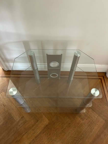 Photo of free Glass TV stand (CR2) #2