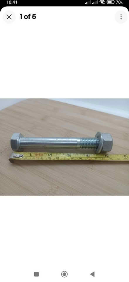 Photo of free Job lot box of bolts ,M8 x 1.25mm (Manningtree CO11) #1