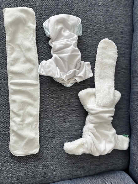 Photo of free 2 small unused reusable nappies (Craigmount EH12) #3