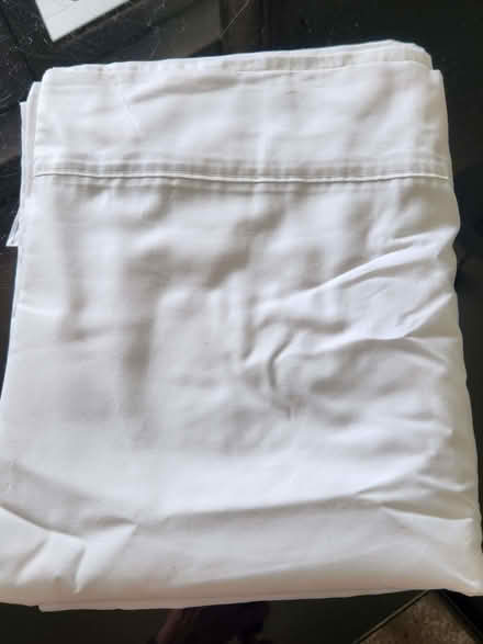 Photo of free 100% cotton sheet (Northop Hall CH7) #1