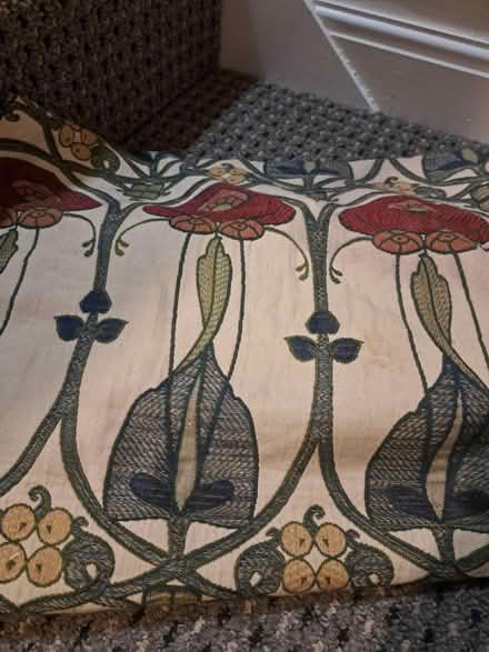 Photo of free Thick embroidered blanket (LS29 Burley in Wharfedale) #1