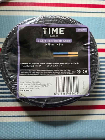 Photo of free 2 core flat flexible cable (Portland) #1