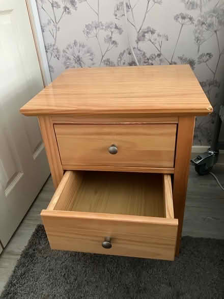 Photo of free Solid bedside table (Birchington CT7) #2