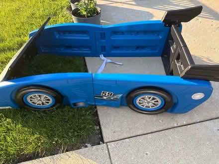 Photo of free Toddler car bed (Rolling Meadows-Sr Center) #1
