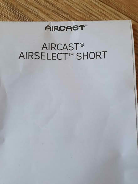 Photo of free Aircast short boot (Beckenham BR3) #4
