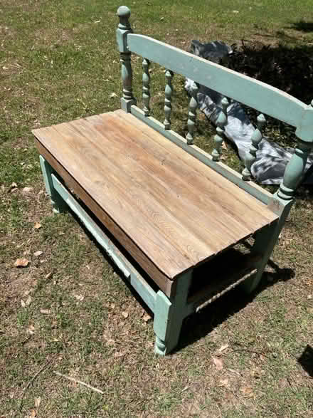 Photo of free Wooden Bench (Great Neck) #1