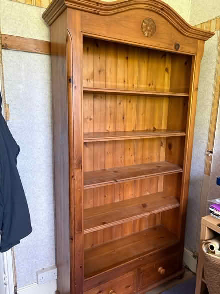 Photo of free Tall bookcase (Hanley Swan WR8) #1