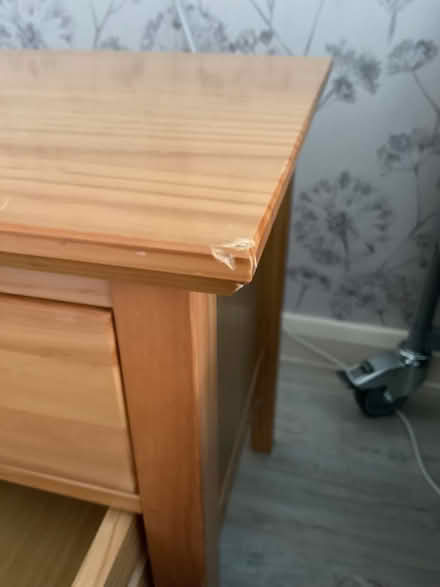 Photo of free Solid Bedside Table (Birchington CT7) #2