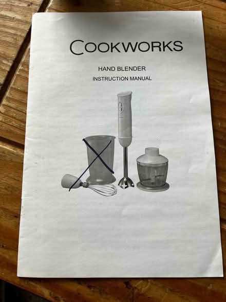 Photo of free hand blender (Hailsham BN27) #2