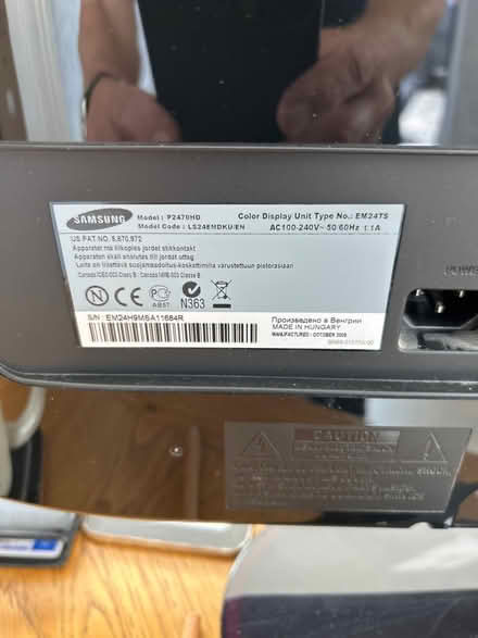 Photo of free Samsung 24 inch TV. (Haldens AL6) #2