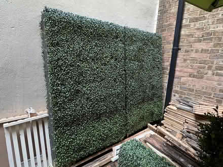 Photo of free Green artificial bush (SE1 2DF) #1
