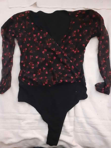 Photo of free XS printed body warmer leotart (Birmingham City Centre B4) #1