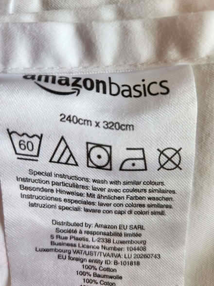 Photo of free 100% cotton sheet (Northop Hall CH7) #2