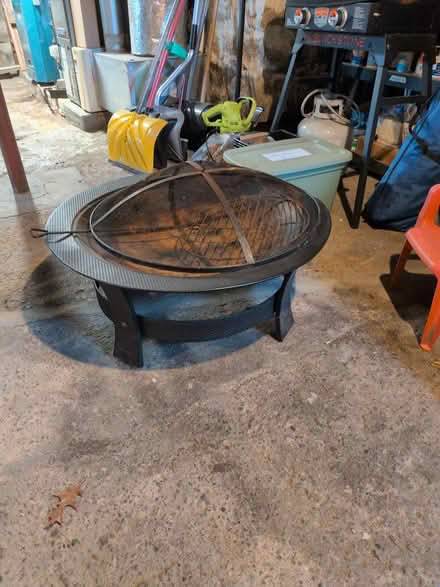 Photo of free Wooden rocking chairs and fire bowl (Medford) #1