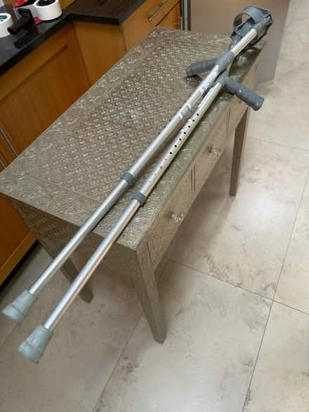 Photo of free Adjustable crutches (Haldens AL6) #1