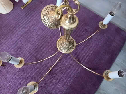 Photo of free Brass light fittings (Marlow SL7) #2