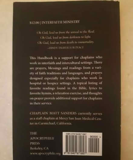 Photo of free Ministry books: Interfaith and Forest/Nature sermons :) (Gilmerton EH17) #1