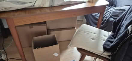 Photo of free Dining table with 4 chairs (CR8) #1
