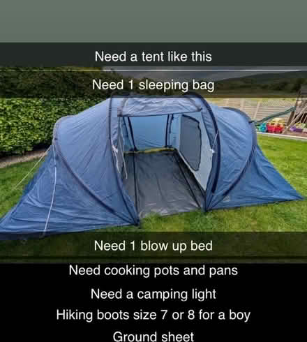 Photo of Camping stuff (Ditherington SY1) #1