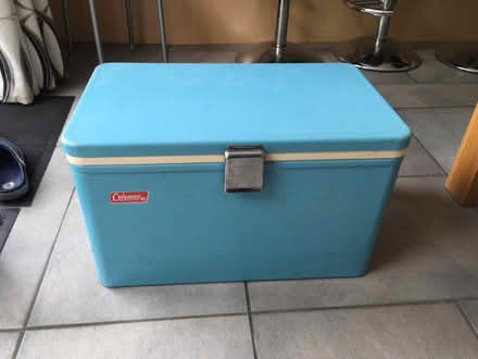 Photo of free Large metal cool box. (Crowthorne RG45) #1