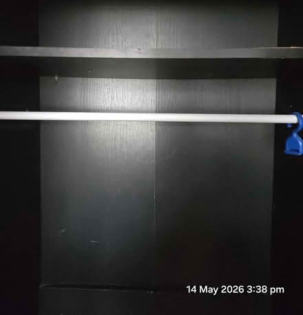 Photo of free Tall black hi gloss cupboard (Northfield Ealing) #3