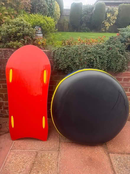 Photo of free Foam sledge and doughnut ring (Billericay) #2